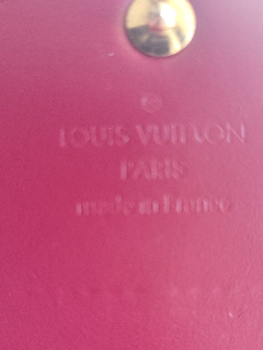 Louis Vuitton Vernis Patent Leather Wallet in Bordeaux - Picture 8 of 12